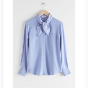 & Other Stories Satin Shirt